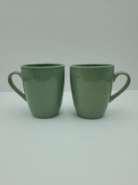 Pier 1 Moss Green Mugs Pier 1 Sage Green Mugs